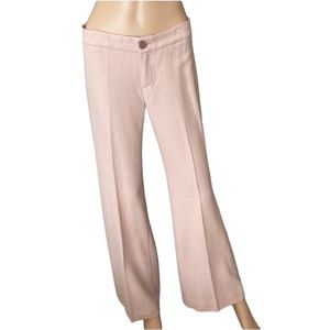 NWOT Vintage Zara pink woven flared hip hugger pants